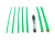  京繁 包塑钢丝绳 抗拉晾衣绳 绿色防锈涂漆钢丝绳 单位：卷 Φ8mm*100米 