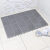 洁力 防滑pvc浴室地垫卫生间游泳馆洗手间镂空垫定制大面积 浅灰色 定制/每平方