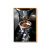 妙普乐咖啡餐厅挂画 工业风咖啡厅装饰画咖啡豆挂画创意拿铁拉花coffee K02249-14 30*40PS框+油画布