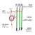 定制高压接地线0.4kv10kv35kv国标接地线 挂钩螺旋双簧接地棒户外高压 2节2米棒(9米*3条分体式)