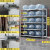 仓储货架5层置物架五层仓库收纳落地多层架子不锈钢厨房4储物 加厚长100宽50高180五层 板厚0.