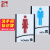众九 亚克力男女洗手间指示牌 卫生间标识牌 商场酒店温馨提示牌（男女1对） 15*20cm