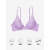 维多利亚的秘密（Victoria's Secret） 花漾蕾丝不空杯大胸文胸内衣女薄款 3YB6浅紫色-00758 30B