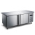 日曌奥华立商用厨房卧式不锈钢操作台冰柜大容量冷藏冷冻工作台吧 冷藏 120x80x80cm