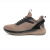 德尔惠（DEERWAY）新款跨境大码舒适双层飞织男士跑步鞋轻便高弹休闲运动鞋 黑色 39