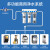 钻芯 制冰机前置过滤器商用奶茶店净水器家用自来水厨下式净水机 三级过滤阻垢款【4分出水】