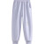 迪士尼（DISNEY）童装儿童男女童加绒加厚长裤针织运动束脚裤子23冬DB341ME18紫160