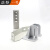 法特一号 斜地脚四方支持L型锁地角件铝合金型材铝制防锈固定支撑护栏配件 3030右白色