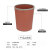 亿丽佳 垃圾桶7.8L 压圈边圆形纸篓 办公酒店卫生桶 颜色随机