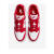 耐克（NIKE）新款男士跑步鞋简约吸汗耐磨透气皮革拼色运动慢跑鞋户外慢跑鞋 红色 44