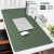 塔克尔办公室桌垫电脑桌键盘垫子学习写字书桌垫防水皮革电竞游戏垫 墨绿色(防滑底) 60*30mm
