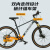 索罗门SOLOMO碳纤维山地车超轻内走线自行车喜玛诺变速油刹越野自行车 银橙色 29寸 12速