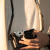日本AA工匠与艺人ACAM-284徕卡Q M10索尼微单真皮相机背带单肩带 ACAM 284深棕色