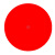 鑫和通 压力表三色标识贴 外径15CM整圆红色10个/件  3件起批