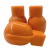 莆泉 82-2式模拟雷教练塑料手榴训练模型 250g桔色