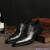百丽驼美士（BALITOMMS）英伦商务正装皮鞋新款工作皮鞋潮流男鞋牛皮男士婚礼鞋 红棕色 37