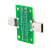 普力捷 TYPE-C公母头测试板双面正反插排针24P公转母座USB3.1