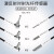 中文双数显光纤放大器M3光纤传感器探头感应器对射漫反射光电开关 中文放大器 DN10PNP型