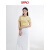 SPAO韩国同款2024年春夏新款女士时尚通勤短袖毛衣开衫SPCKE24G41 乳白色 160/84A/S