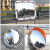 道路广角镜镀锌转角镜凹凸镜凸镜不锈钢反光镜转弯镜交通室外球面镜 50亚克力球面镜