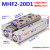 定制型平行滑台薄型导轨手指气爪MHF2-8D/12/16/20/D1/D2/D1R MHF2-20D1