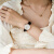 安普里奥·阿玛尼（Emporio Armani）手表女满天星皮带石英时尚镶钻女表生日礼物送女友AR11387