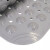 冰禹 BGA-435 PVC防滑垫 按摩脚垫 浴室浴缸防滑垫 洗澡防滑吸盘垫子 灰色45*78cm