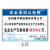江阴企业安全承诺公告牌提知警示标志公司车间生产工厂消防 蓝色A款 40x60cm
