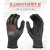 TPE320手套抓力王黑胶皮手套耐磨防滑耐用建筑工地搬运 24双 TPE320浸塑手套 L