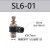 定制SL8-02气动调速快速接头气动阀4-M5 6-01 10-03/12-04 快插节 SL6-01插6管1分螺纹 优质款