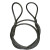 牛人 插编钢丝绳 双扣纯手工编织起重吊装吊索具编头子钢丝绳 吊0.8吨10-2米一根 