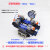 DSG-02-3c60系列电磁阀液压油缸双向控制电子阀12v24v220v换向阀 双联电磁阀(一路双一路单)
