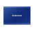 三星（SAMSUNG）T7 便携式SSD外部固态硬盘 USB 3.2 密码保护 轻便小巧 500G 蓝色