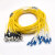4/8/12芯24芯单模尾缆束状分支缆SC-LC-FC电信级多芯光纤跳线定制 48芯单模集束分支缆 包含接头 200m