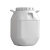 建功立业塑料化工桶GY5419化学废液实验室收集原料溶剂桶25L白色方桶