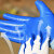 曼睩12双优质丁晴手套耐磨塑胶防滑尼龙浸胶劳保手套可定制