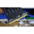 定制ADT显卡延长线 PCI-E 3.0x16 垂直竖立放机箱pcie 16x 90度直 R33SR-PW 附电源线 0.05m