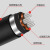 奔辉 国标高压电缆YJLV22-8.7/15KV 3芯阻燃铠装铝芯地埋架空电缆 1米 3*185