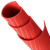八誉 绝缘橡胶垫 配电室10KV高压黑红绿色绝缘防滑减震橡胶地垫 红色条纹 厚5mm*宽1米*长5米  50kg 10KV