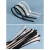 自锁式工业级尼龙扎带塑料束线带一次性捆绑卡扣标环保强力易拉工业品 5*250 宽3.5毫米 长25厘米 黑色