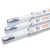 爱德朗T8  LED日光灯管单端双端1.2米格栅支架灯管光源 其它 其它+t816w1.2米单端中性光(5只