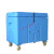 滚塑箱干冰储存箱专用超大容量320L滚塑保温冷藏耐负80度低温带 320升蓝色(可装250KG干冰)