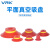 威尔克VRK F/VB系列工业平面真空吸盘单层机械手带肋吸盘 VB8 红色硅胶 