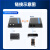 罗兴（LUOXinG）1路卡侬音频光端机单向音频 卡农头平衡音频光纤延长单模单纤  SC接口 1对 LX-XLRX1-P
