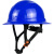 达林韦尔大边沿型男建筑工程防砸防晒劳保安全帽头帽 SBD-G1 蓝色