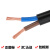 送插座2芯电线2.5/4平方家用护套线电源线电动车充电缆线 2x2.5平方/100米