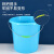 科力邦（Kelibang）水桶 圆桶塑料桶收纳桶大容量带把手 物业工业环卫厨房垃圾桶（无盖）