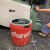 智能垃圾桶感应式卫生间创意儿童电动自动网红可口可乐罐 厨房插电电池两用款23L不