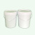塑料桶圆桶密封 包装桶手提水桶加厚白桶家用耐用酱料桶胶桶 20升常规款（带盖）