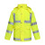金诗洛 KY032 交通警示雨衣 值勤环卫反光安全雨衣雨裤环卫 荧光黄套装 190/4XL